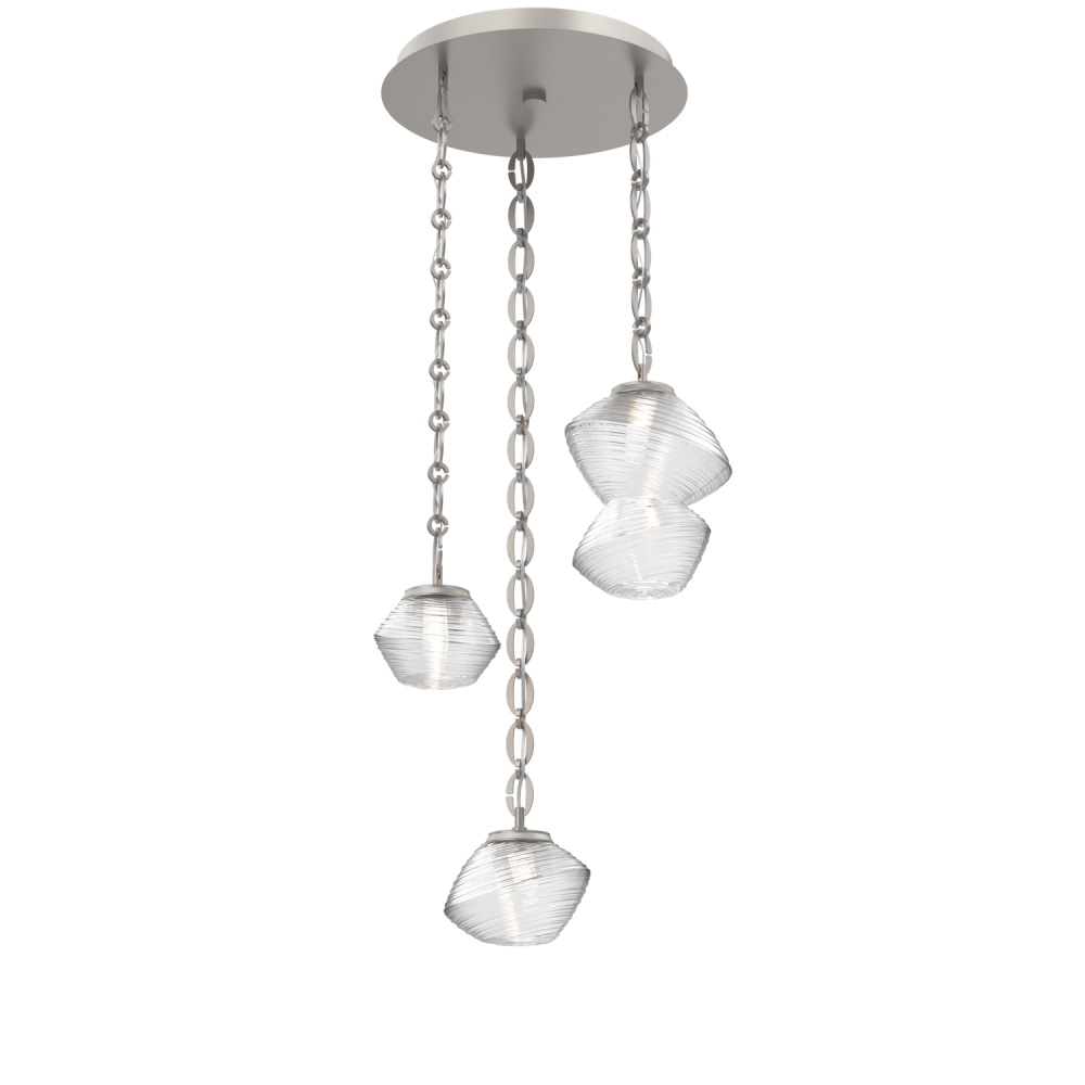 Mesa Round Chain 3pc Multi-Pendant