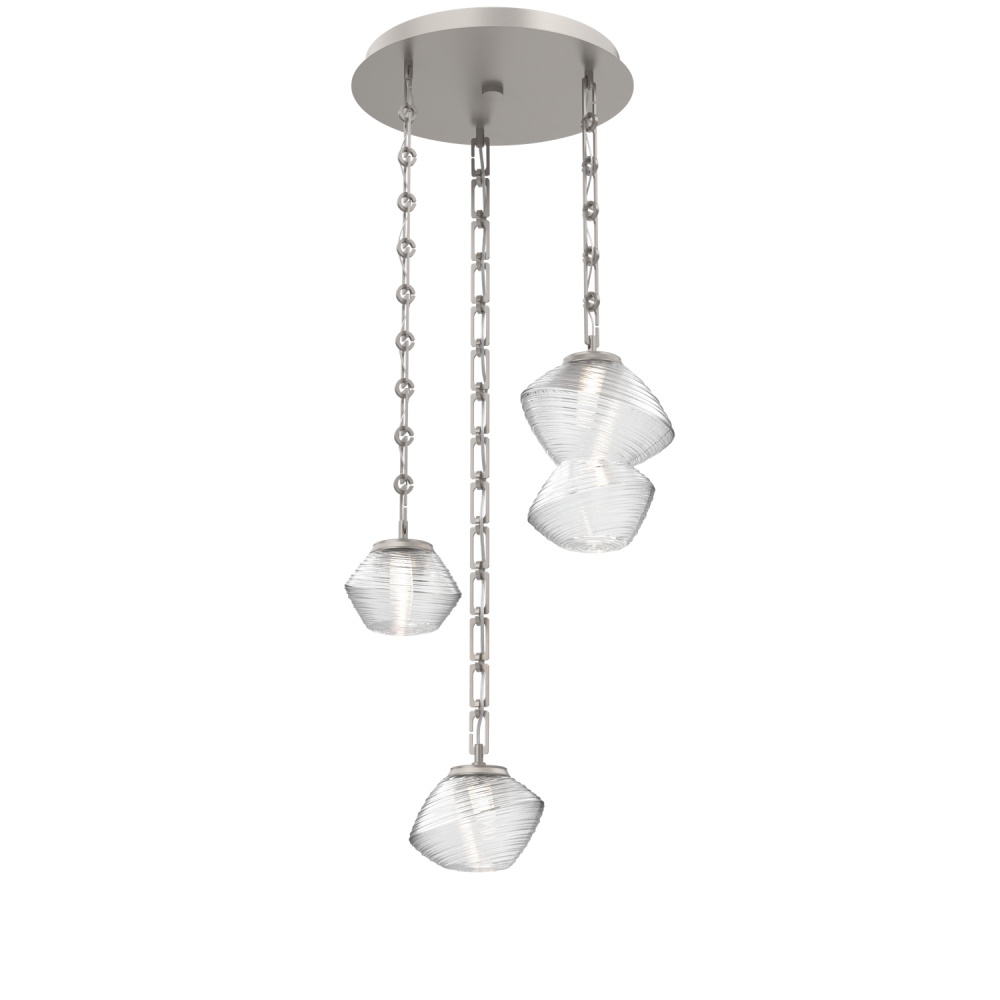 Mesa Round Chain 3pc Multi-Pendant