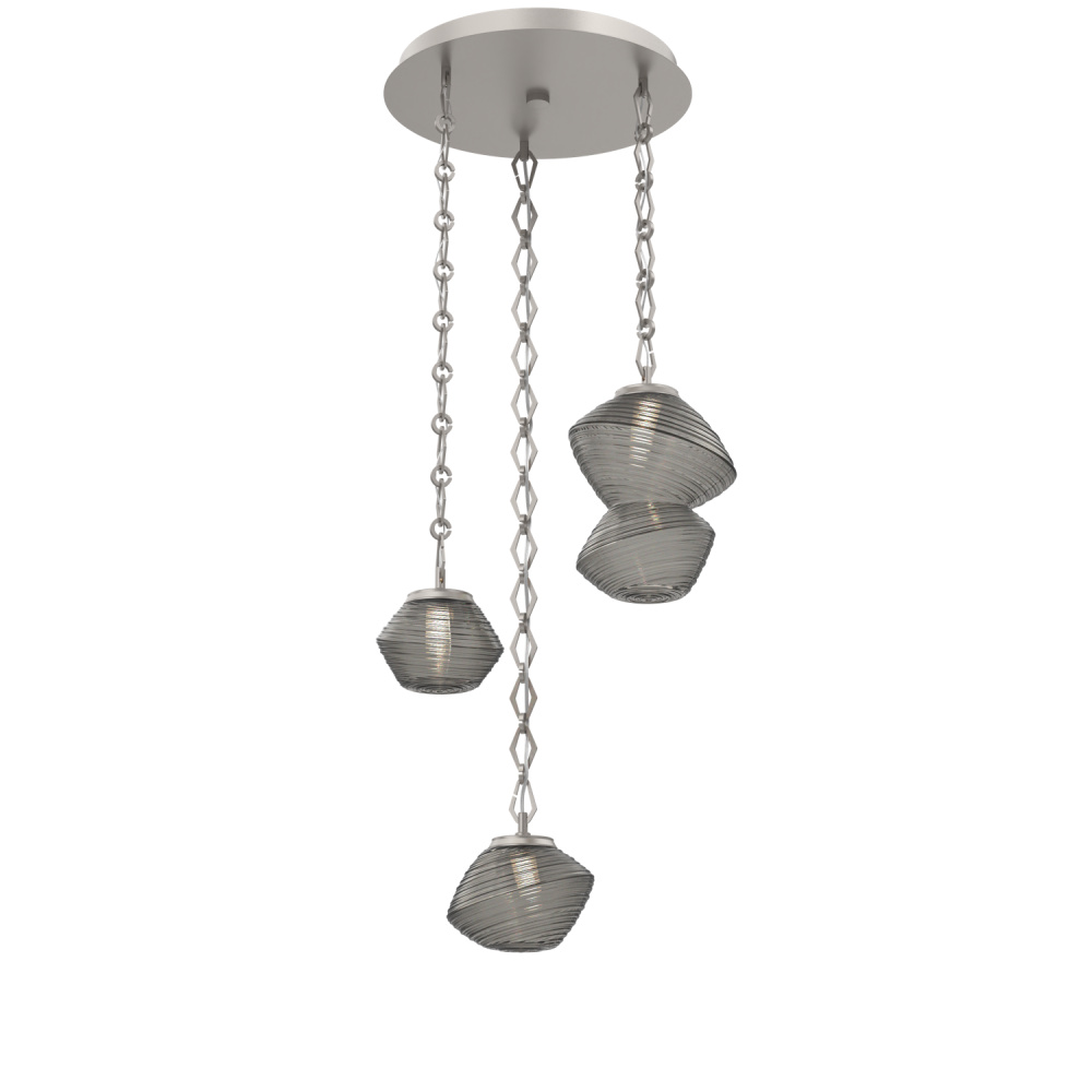 Mesa Round Chain 3pc Multi-Pendant