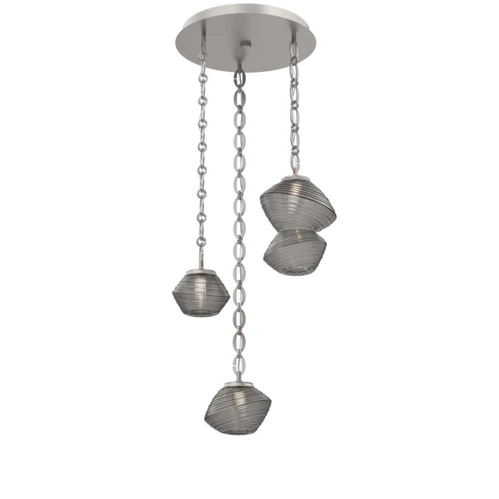 Mesa Round Chain 3pc Multi-Pendant
