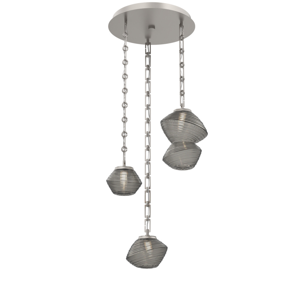 Mesa Round Chain 3pc Multi-Pendant
