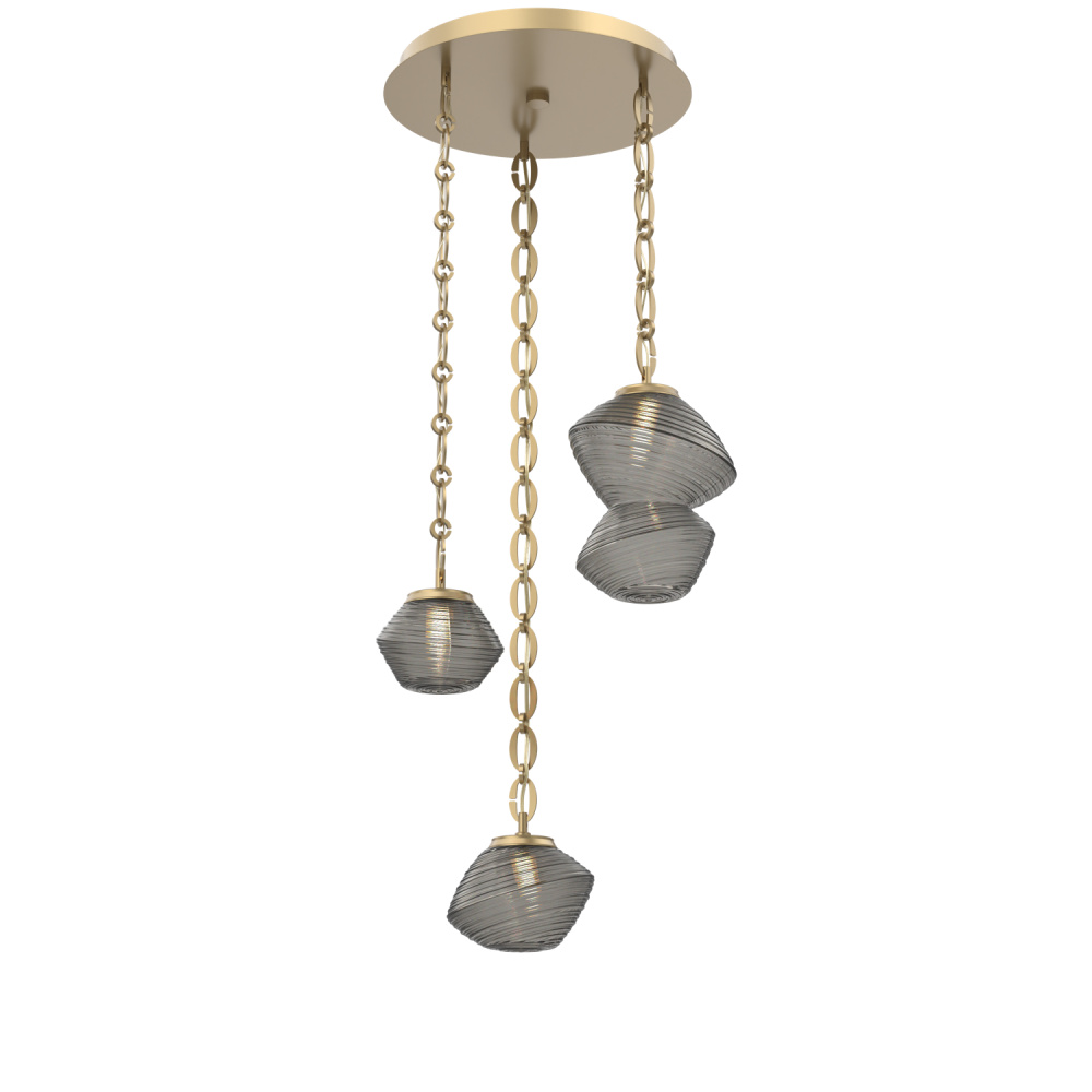 Mesa Round Chain 3pc Multi-Pendant