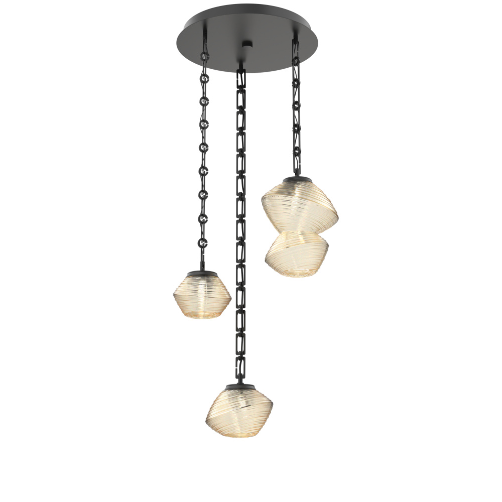Mesa Round Chain 3pc Multi-Pendant