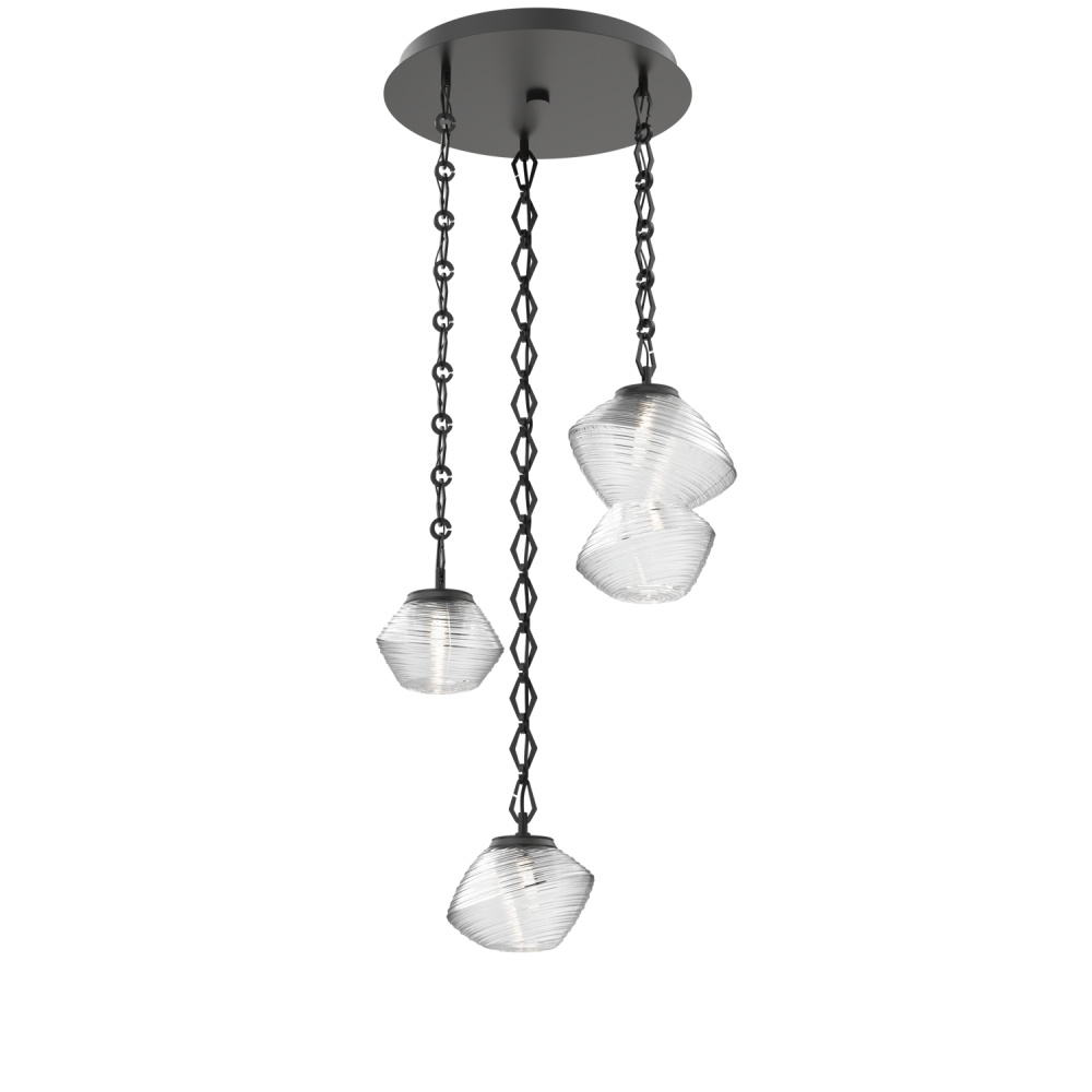 Mesa Round Chain 3pc Multi-Pendant