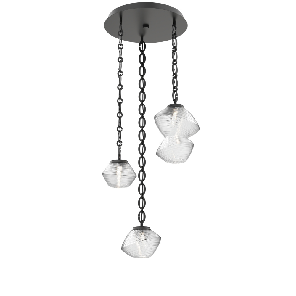 Mesa Round Chain 3pc Multi-Pendant