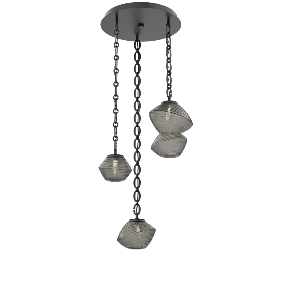 Mesa Round Chain 3pc Multi-Pendant