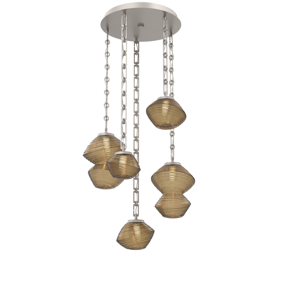 Mesa Round Chain 5pc Multi-Pendant