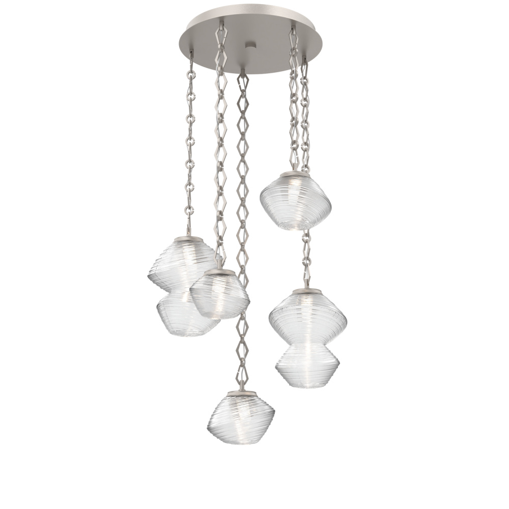 Mesa Round Chain 5pc Multi-Pendant