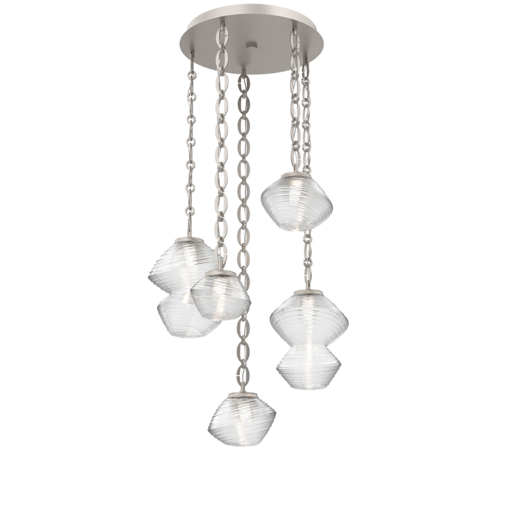 Mesa Round Chain 5pc Multi-Pendant