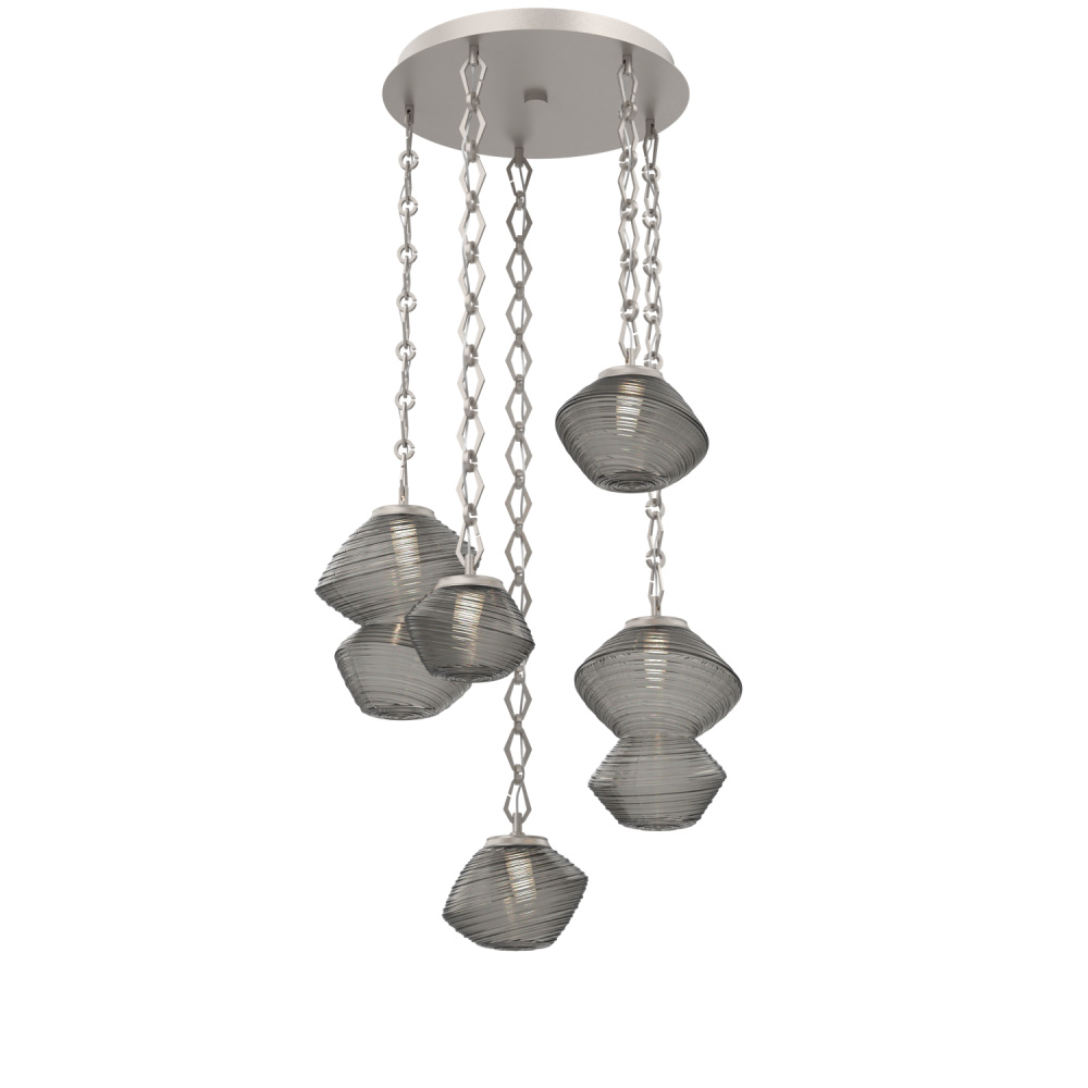 Mesa Round Chain 5pc Multi-Pendant