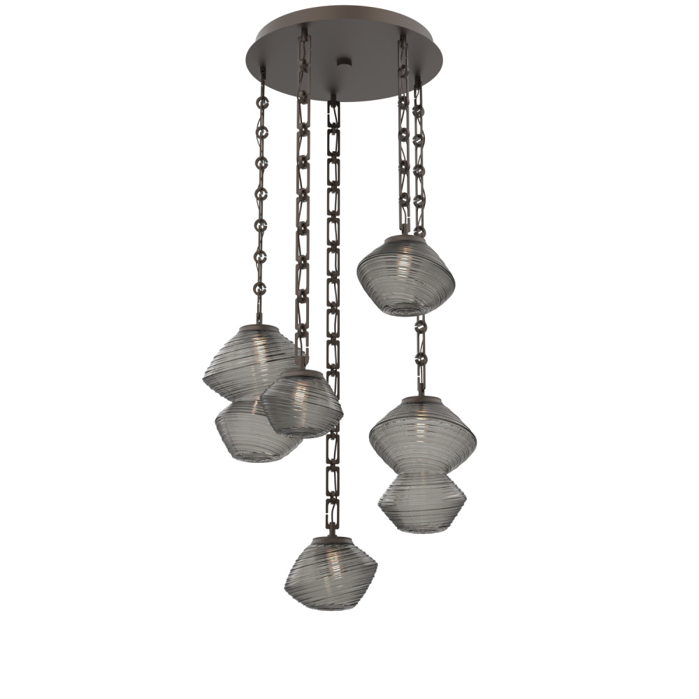 Mesa Round Chain 5pc Multi-Pendant