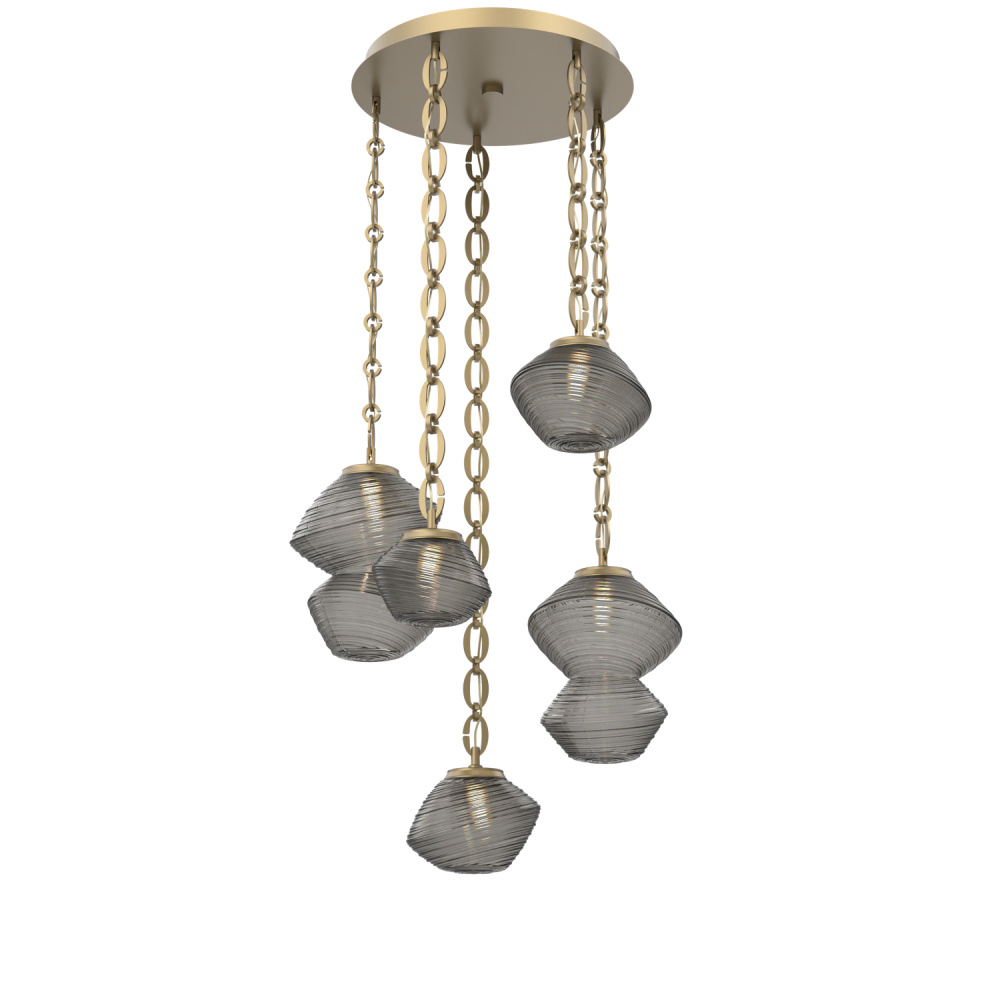Mesa Round Chain 5pc Multi-Pendant