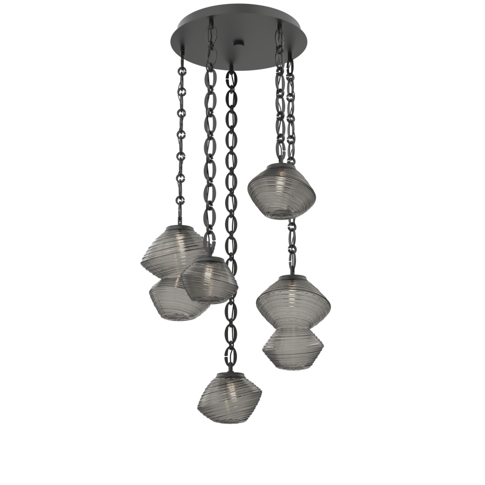Mesa Round Chain 5pc Multi-Pendant