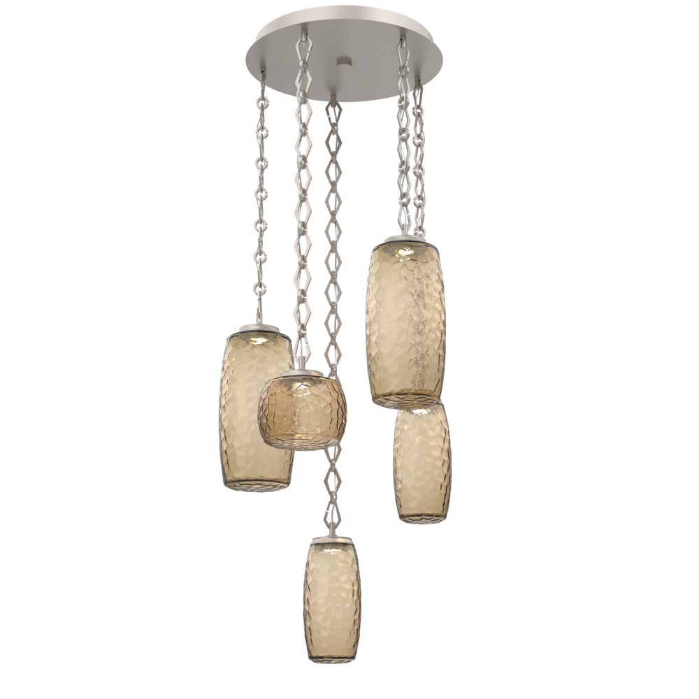 Vessel Round Chain 5pc Multi-Pendant
