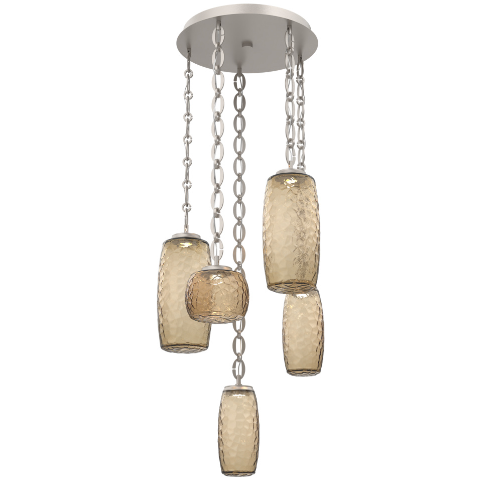 Vessel Round Chain 5pc Multi-Pendant