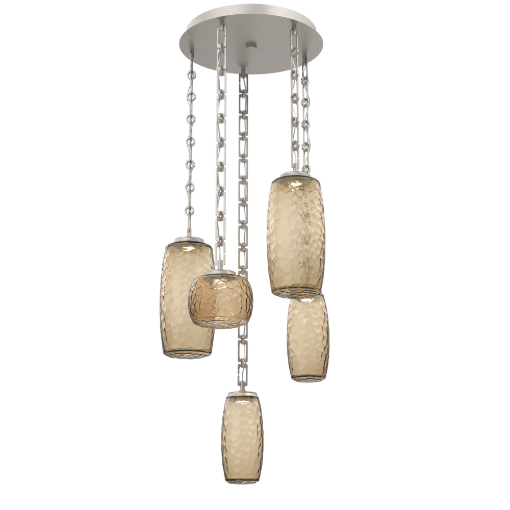 Vessel Round Chain 5pc Multi-Pendant