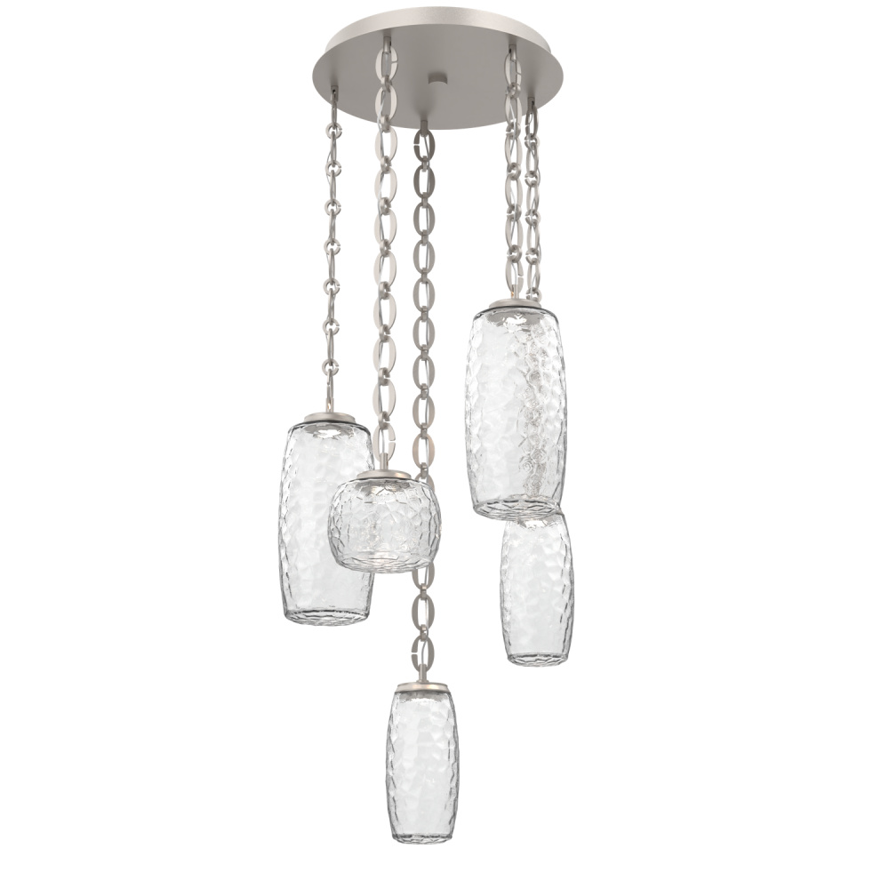 Vessel Round Chain 5pc Multi-Pendant