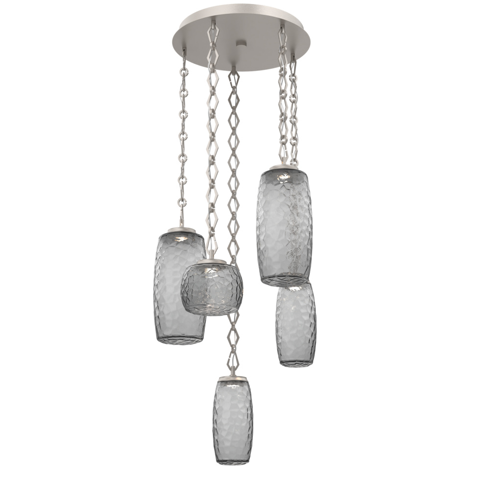 Vessel Round Chain 5pc Multi-Pendant