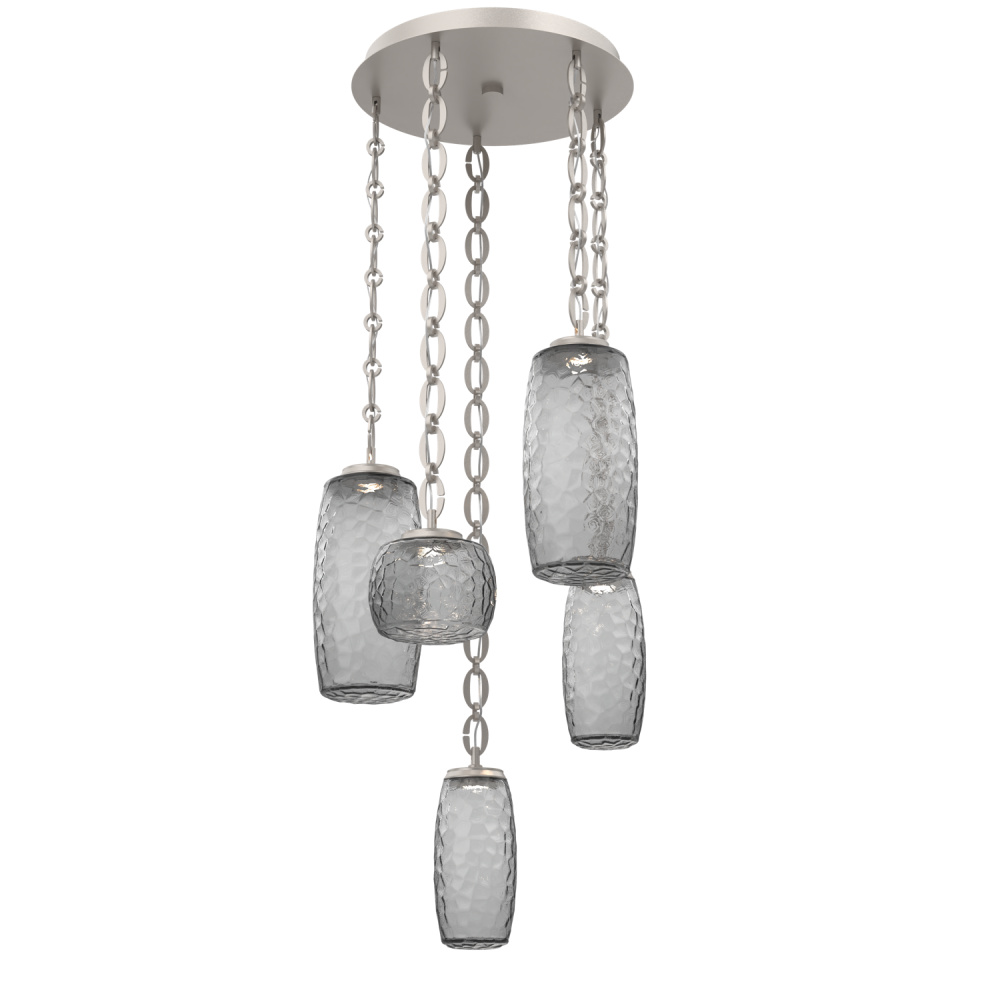 Vessel Round Chain 5pc Multi-Pendant