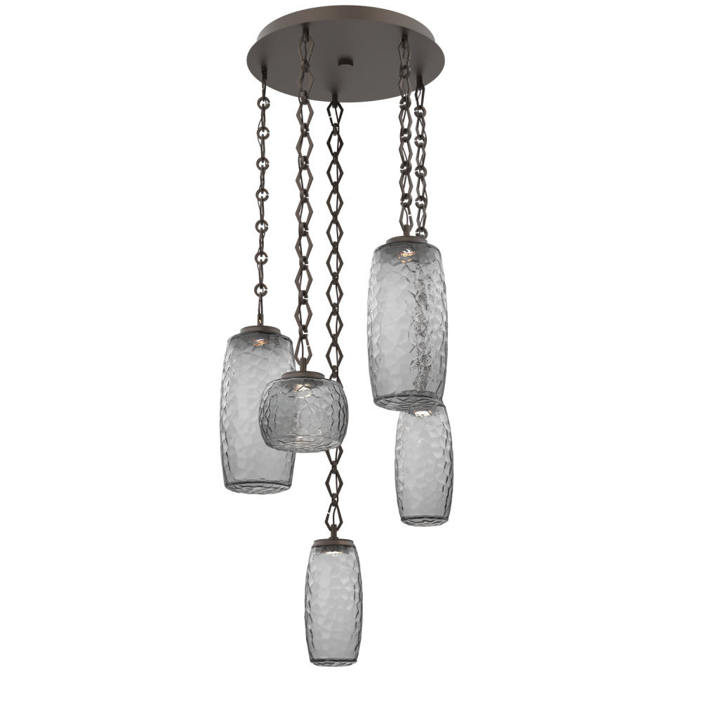 Vessel Round Chain 5pc Multi-Pendant