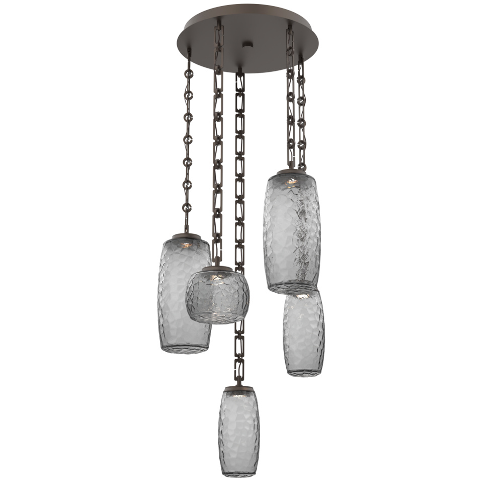 Vessel Round Chain 5pc Multi-Pendant