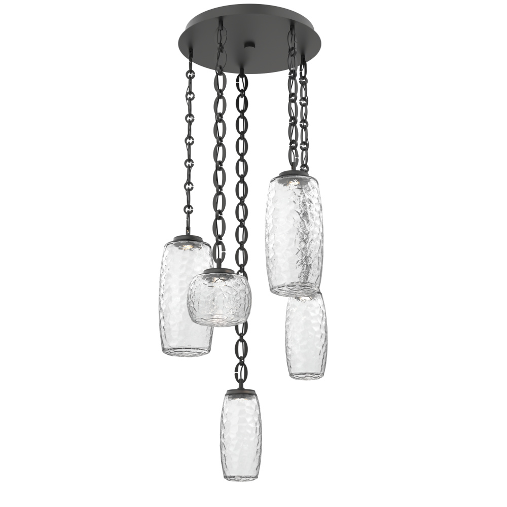 Vessel Round Chain 5pc Multi-Pendant