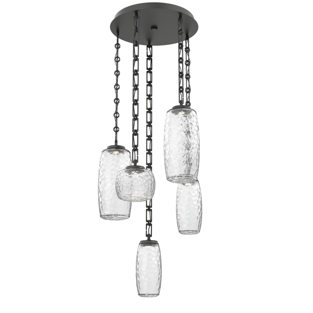 Vessel Round Chain 5pc Multi-Pendant