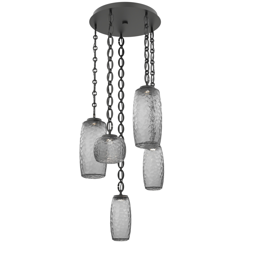 Vessel Round Chain 5pc Multi-Pendant