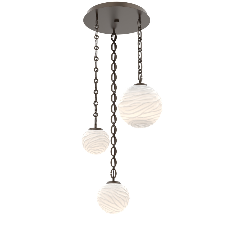 Gaia Round Chain 3pc Multi-Pendant