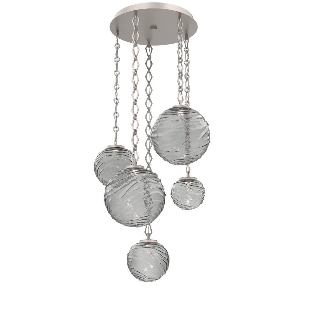 Gaia Round Chain 5pc Multi-Pendant