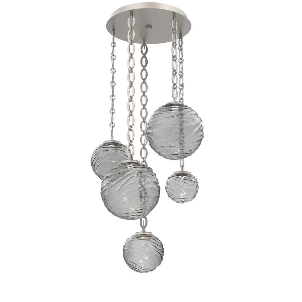 Gaia Round Chain 5pc Multi-Pendant