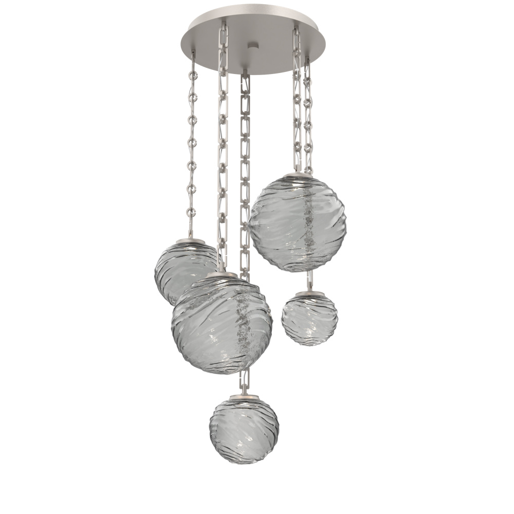 Gaia Round Chain 5pc Multi-Pendant