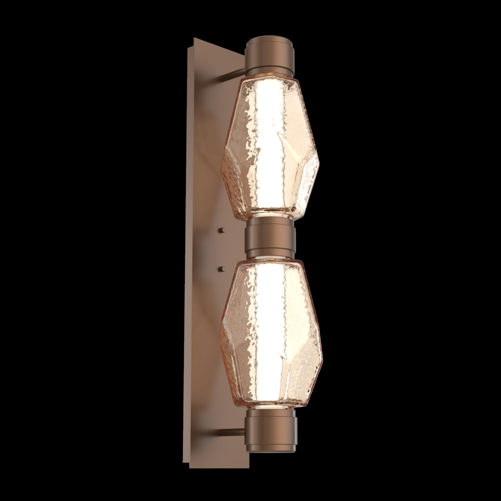 Mandrel Double Sconce - Gem
