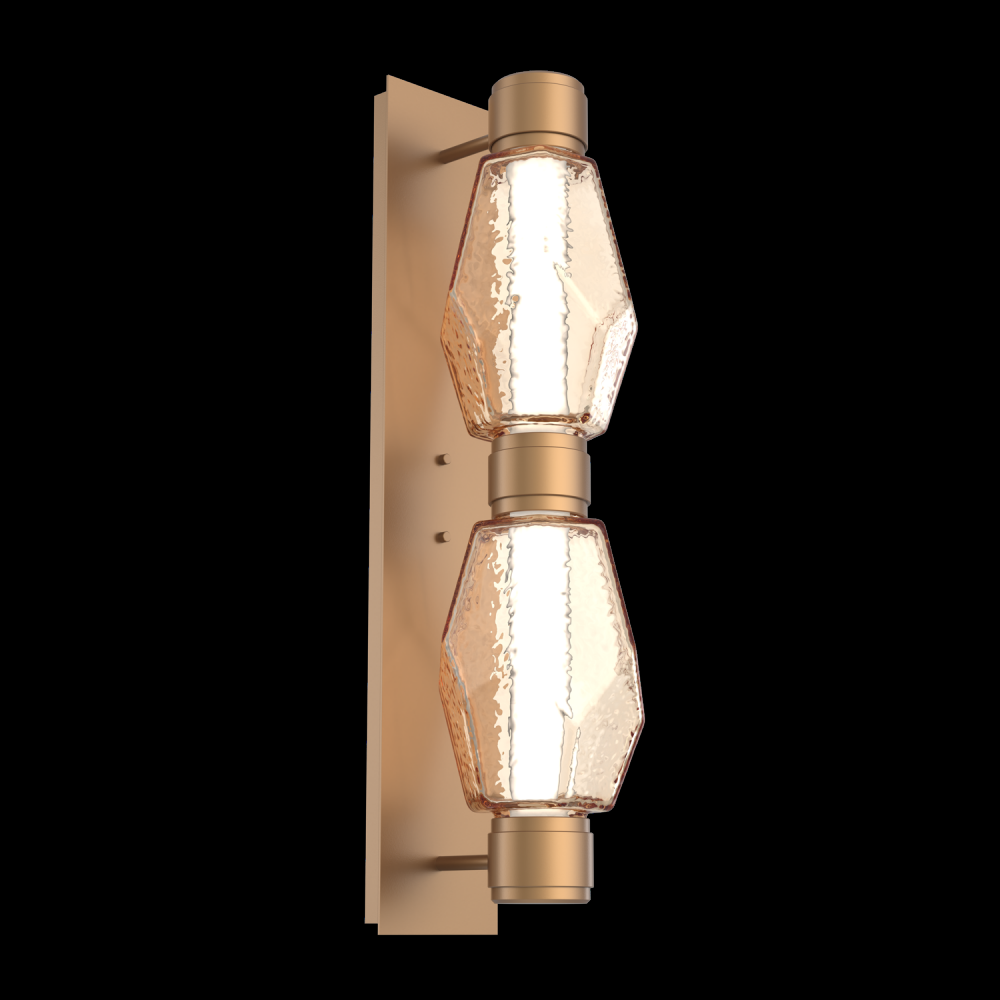 Mandrel Double Sconce - Gem