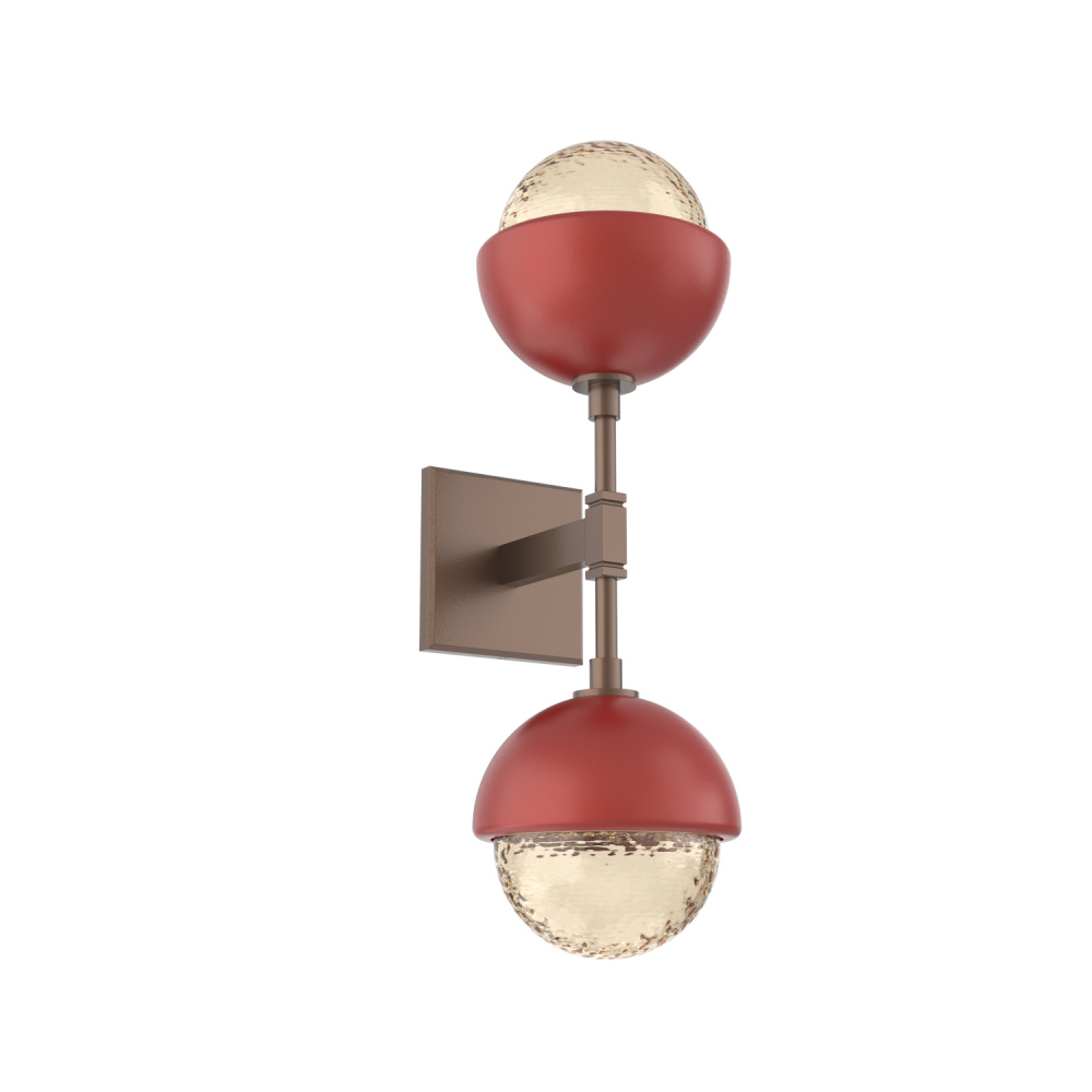 Cabochon Double Sconce