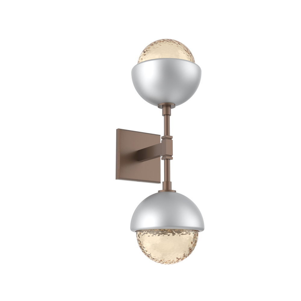 Cabochon Double Sconce