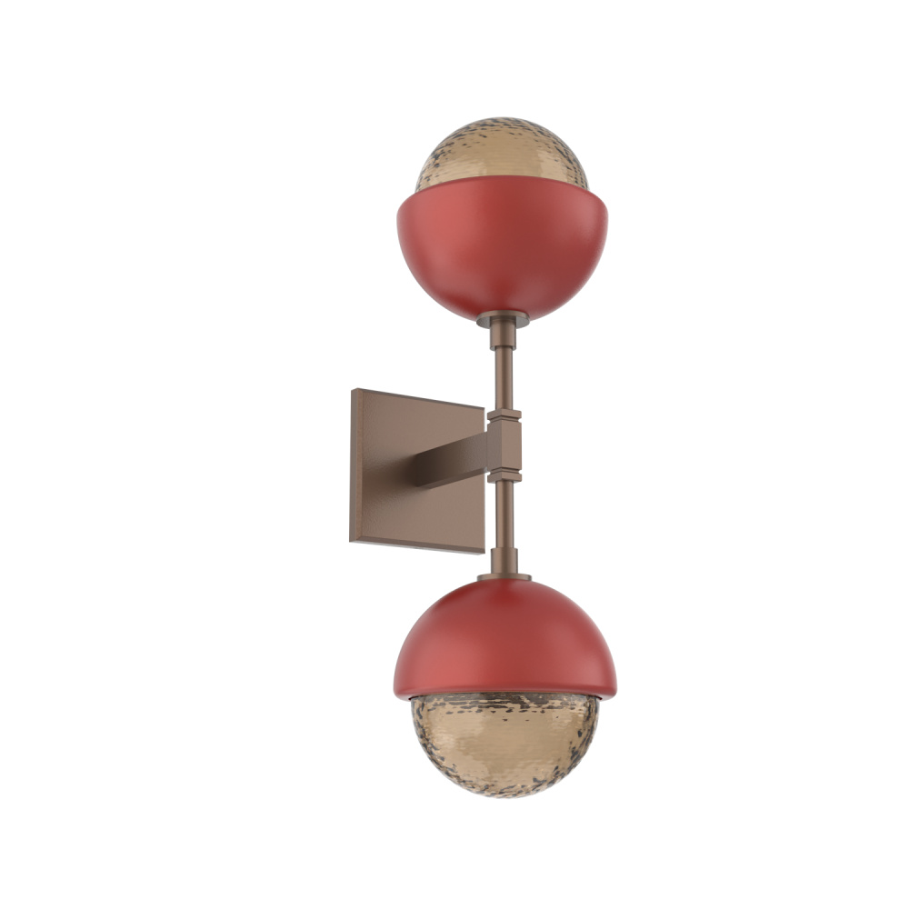 Cabochon Double Sconce