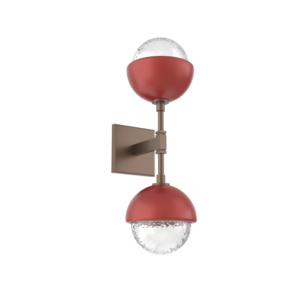 Cabochon Double Sconce