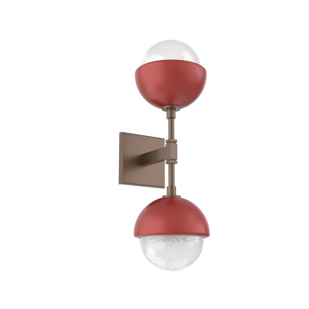 Cabochon Double Sconce