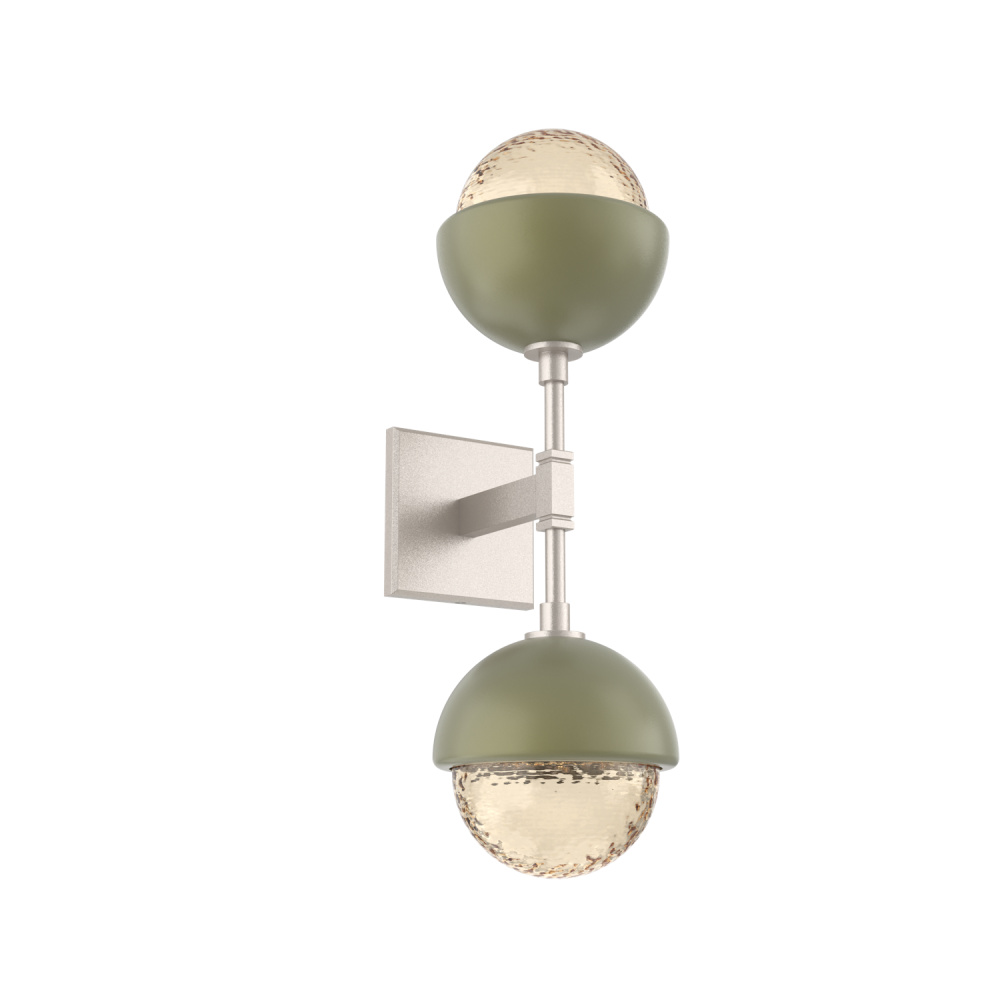 Cabochon Double Sconce