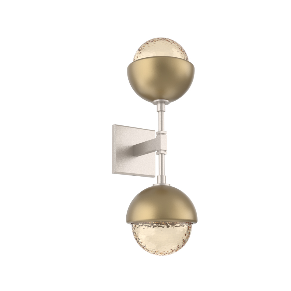 Cabochon Double Sconce