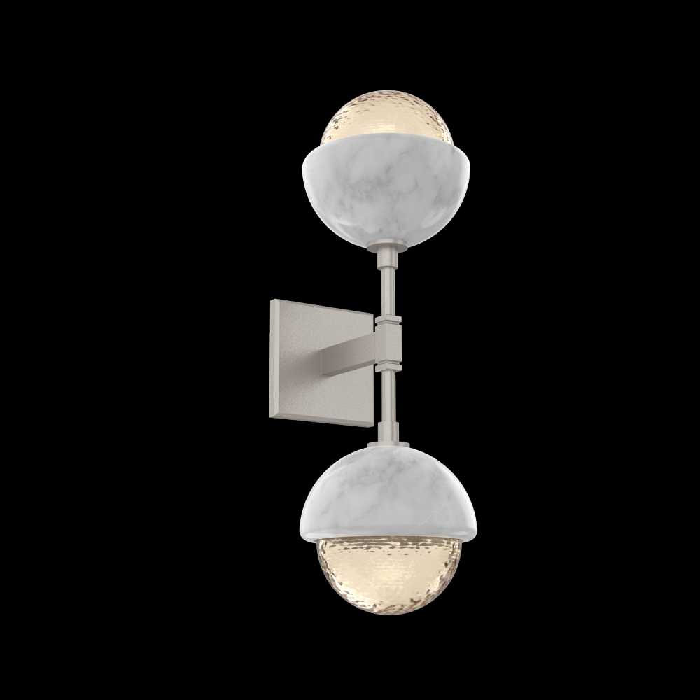 Cabochon Double Sconce