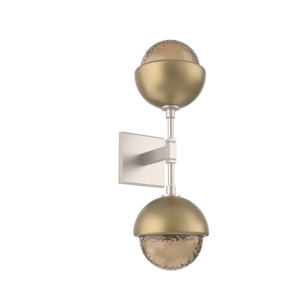 Cabochon Double Sconce