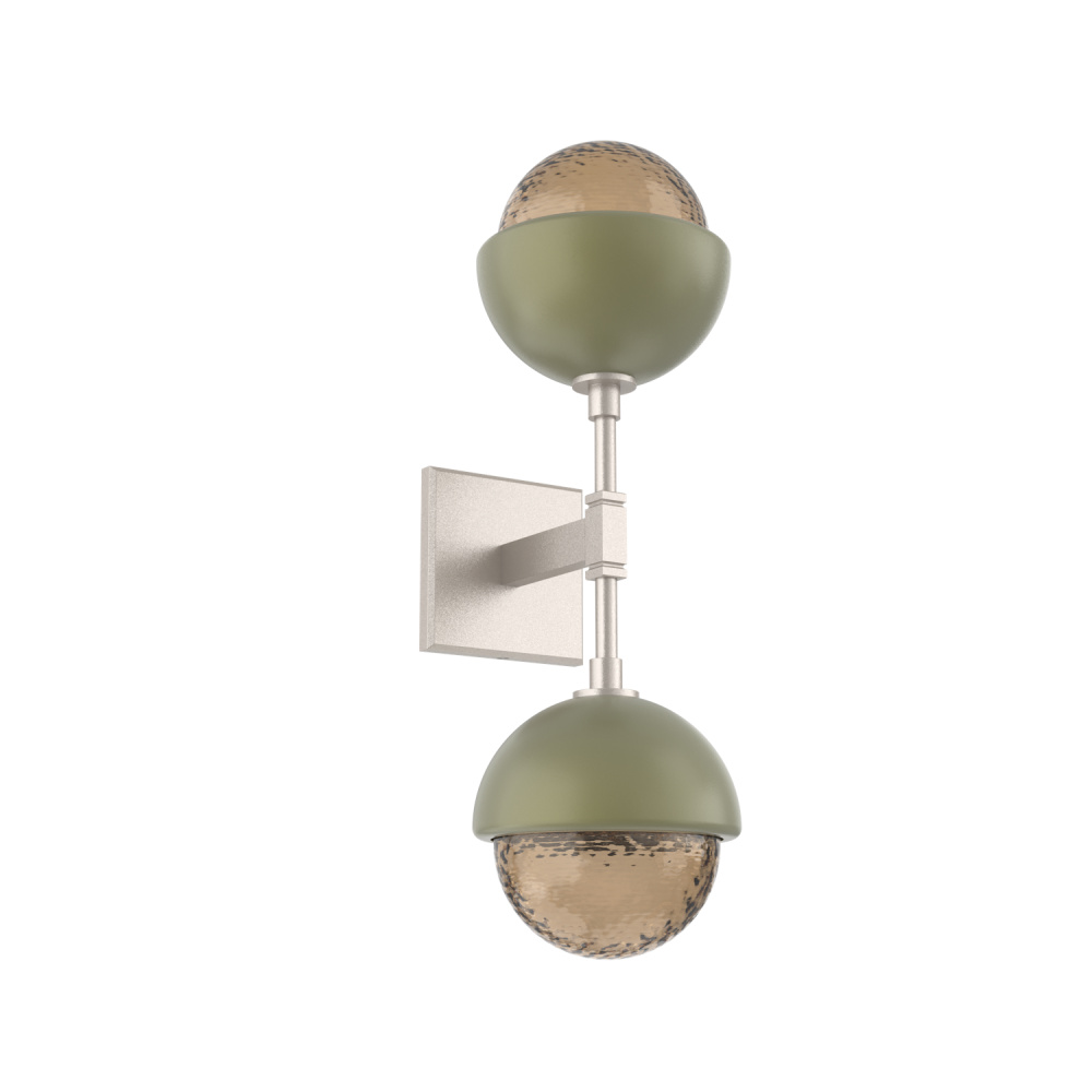 Cabochon Double Sconce