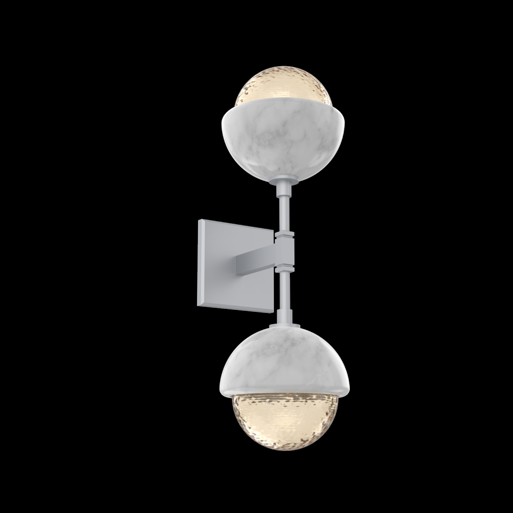 Cabochon Double Sconce