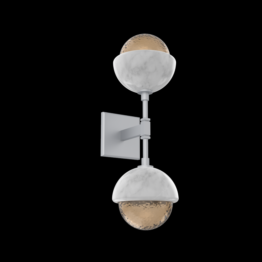 Cabochon Double Sconce