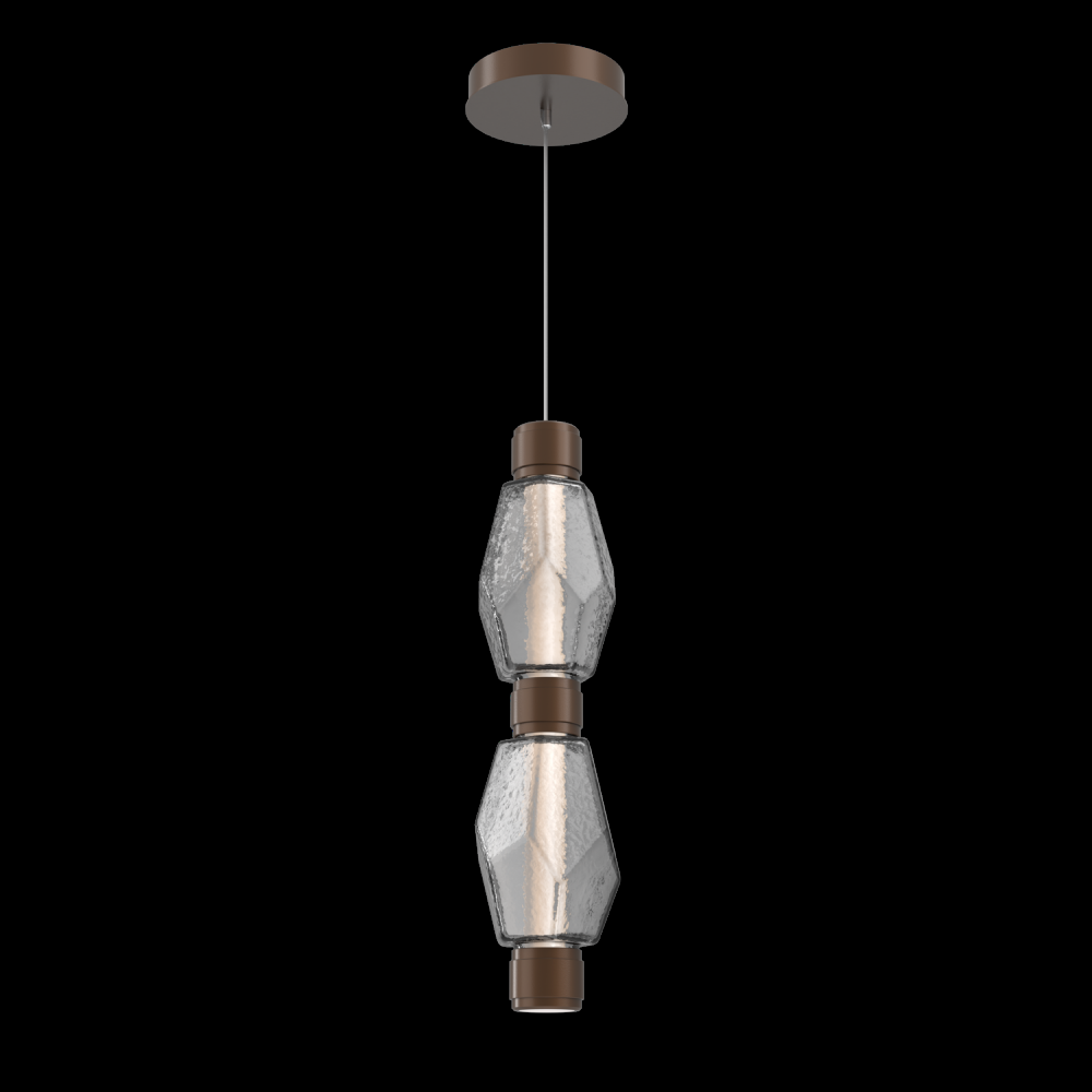 Gem Mandrel Double Pendant