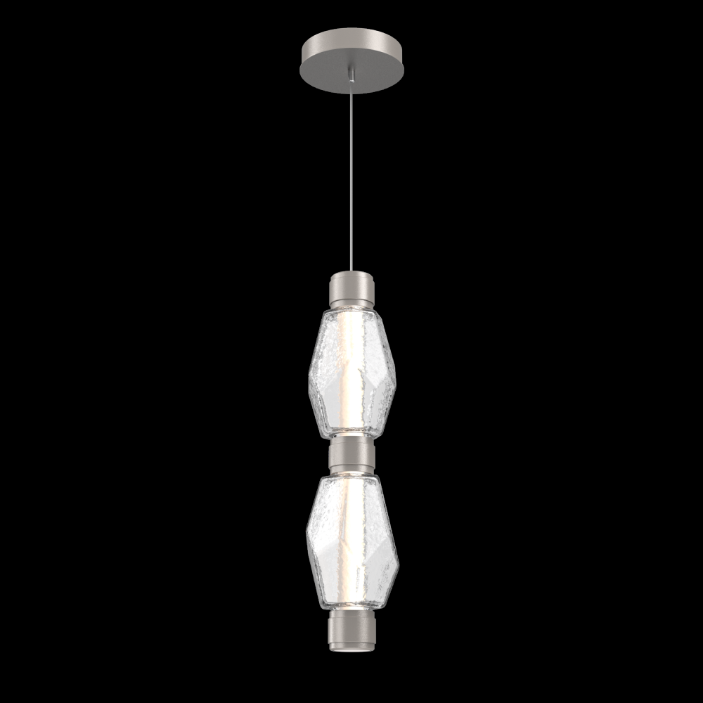 Gem Mandrel Double Pendant