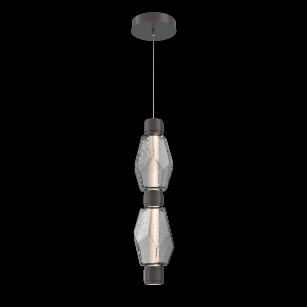 Gem Mandrel Double Pendant