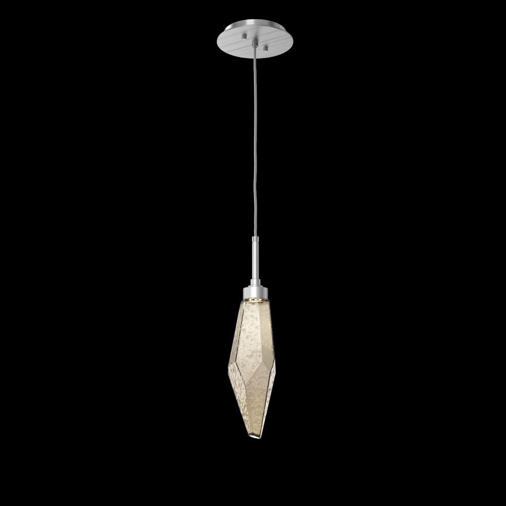 Rock Crystal Pendant - 15-Inch